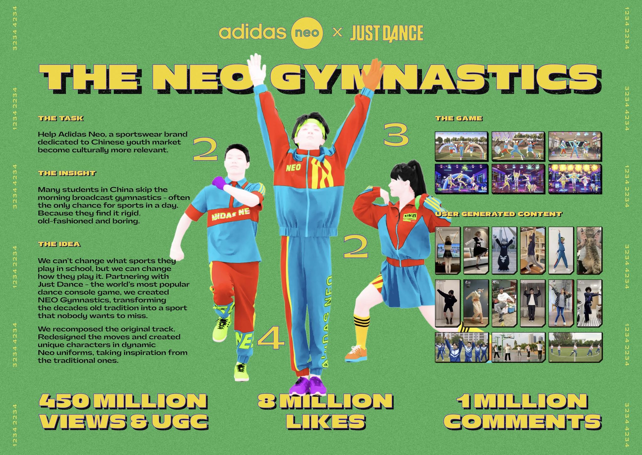 ADIDAS NEO GYMASTICS X JUST DANCE