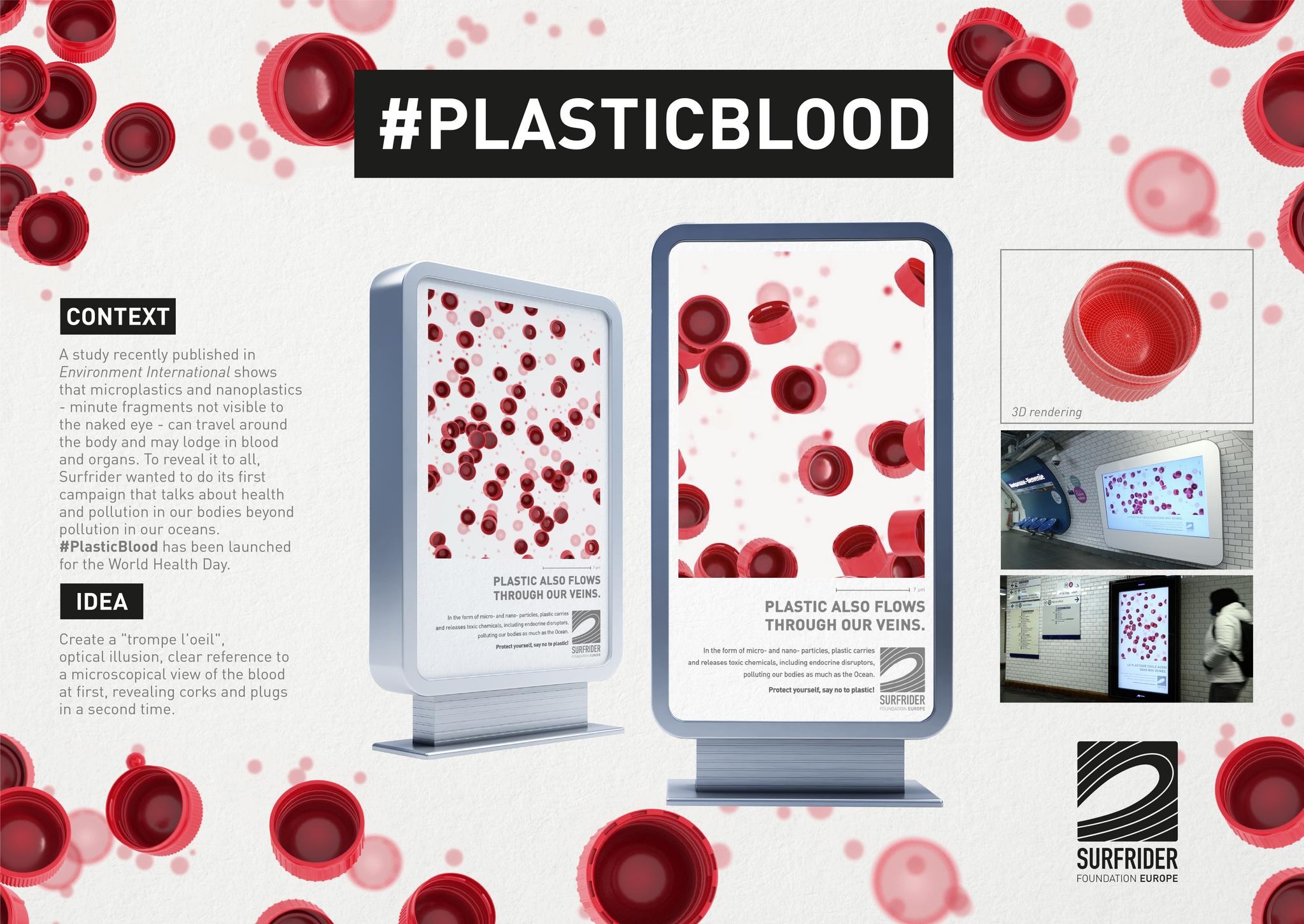 Plastic blood