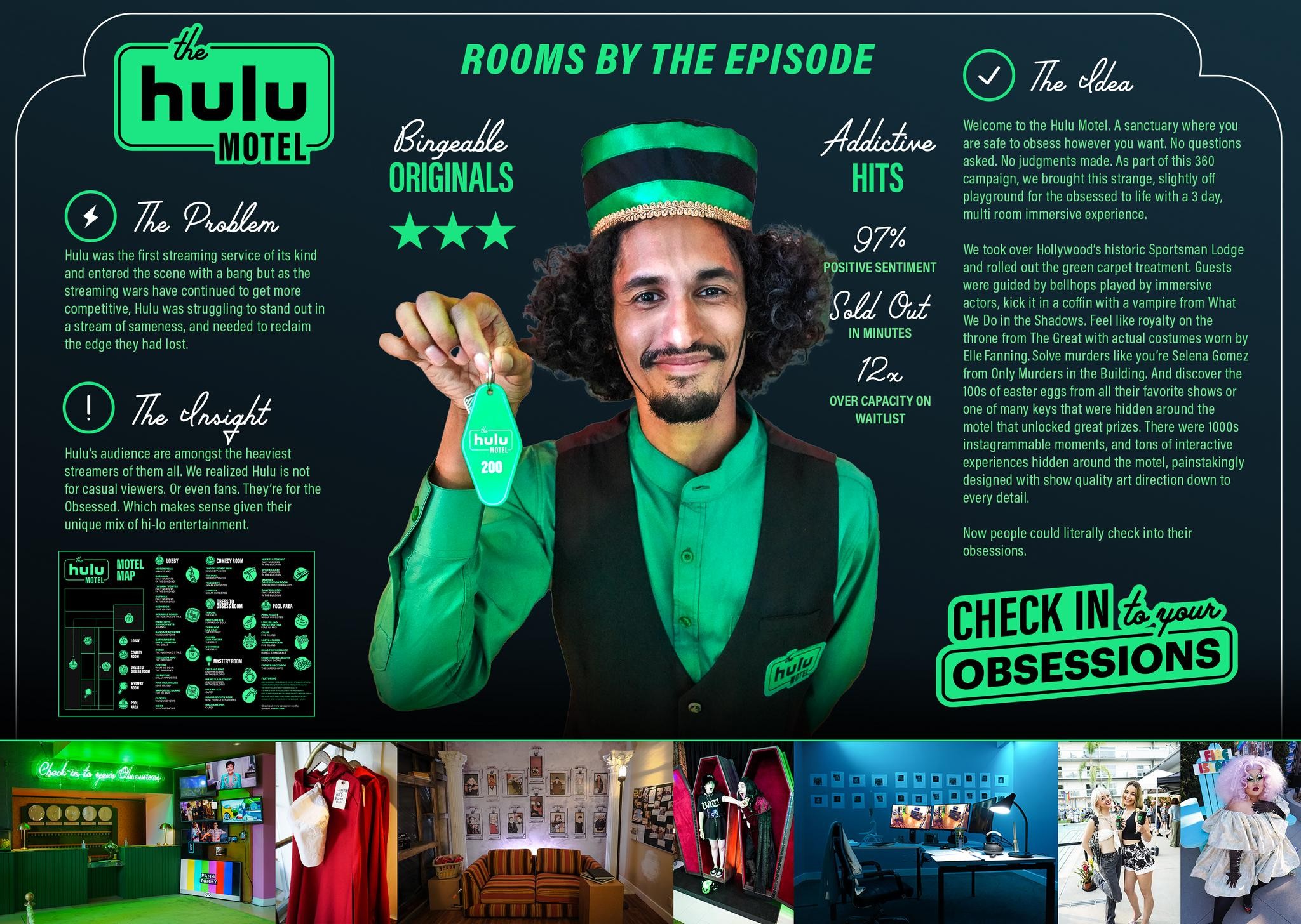 Hulu: Check Into Your Obsessions