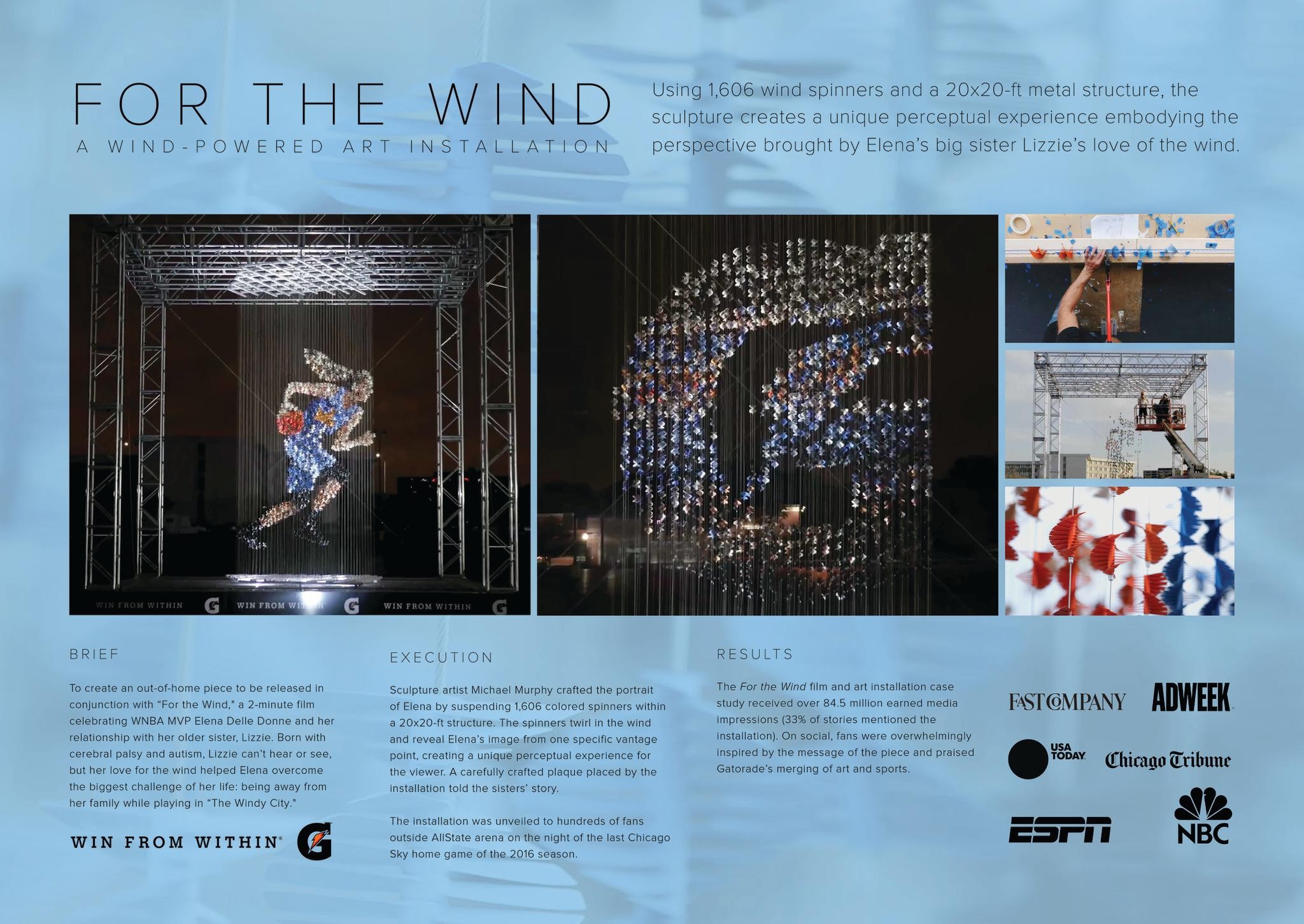 Elena Delle Donne | For the Wind | Outdoor | Gatorade