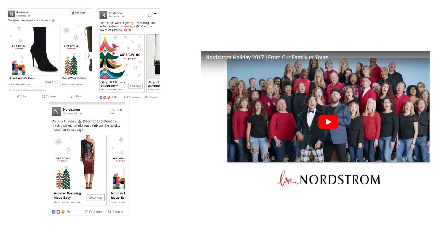 Nordstrom 2017 Holiday Campaign