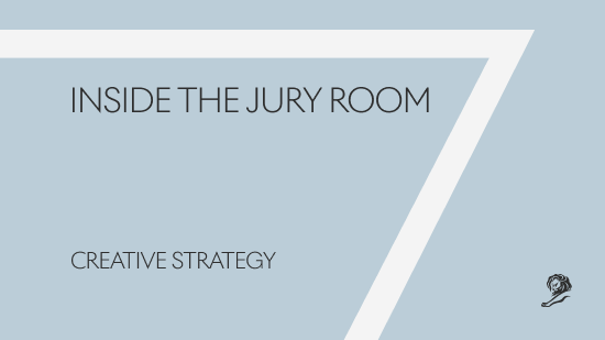 Inside The Jury Room - Creative Strategy Lions