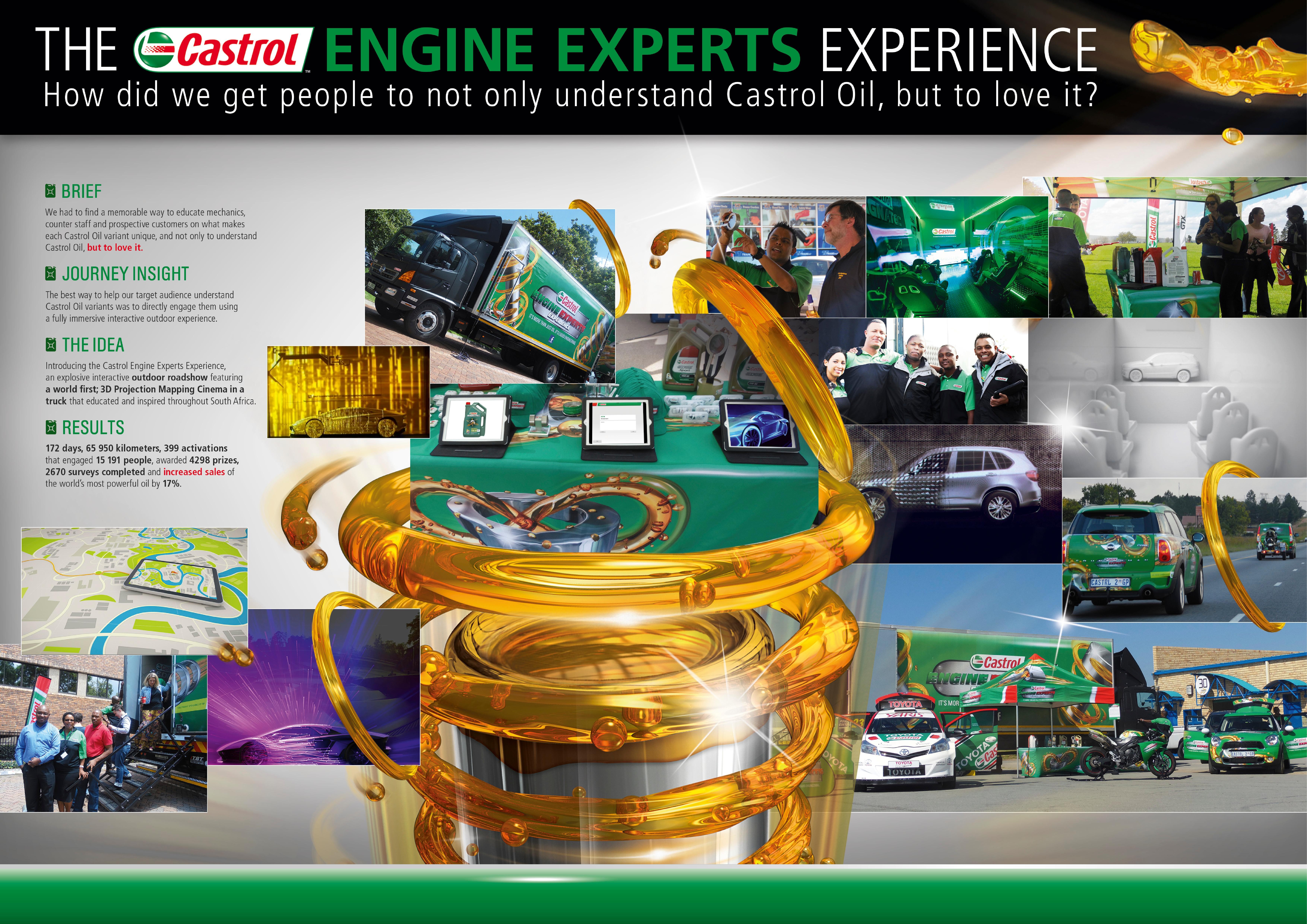 THE ENGINE EXPERTS EXPERIENCE