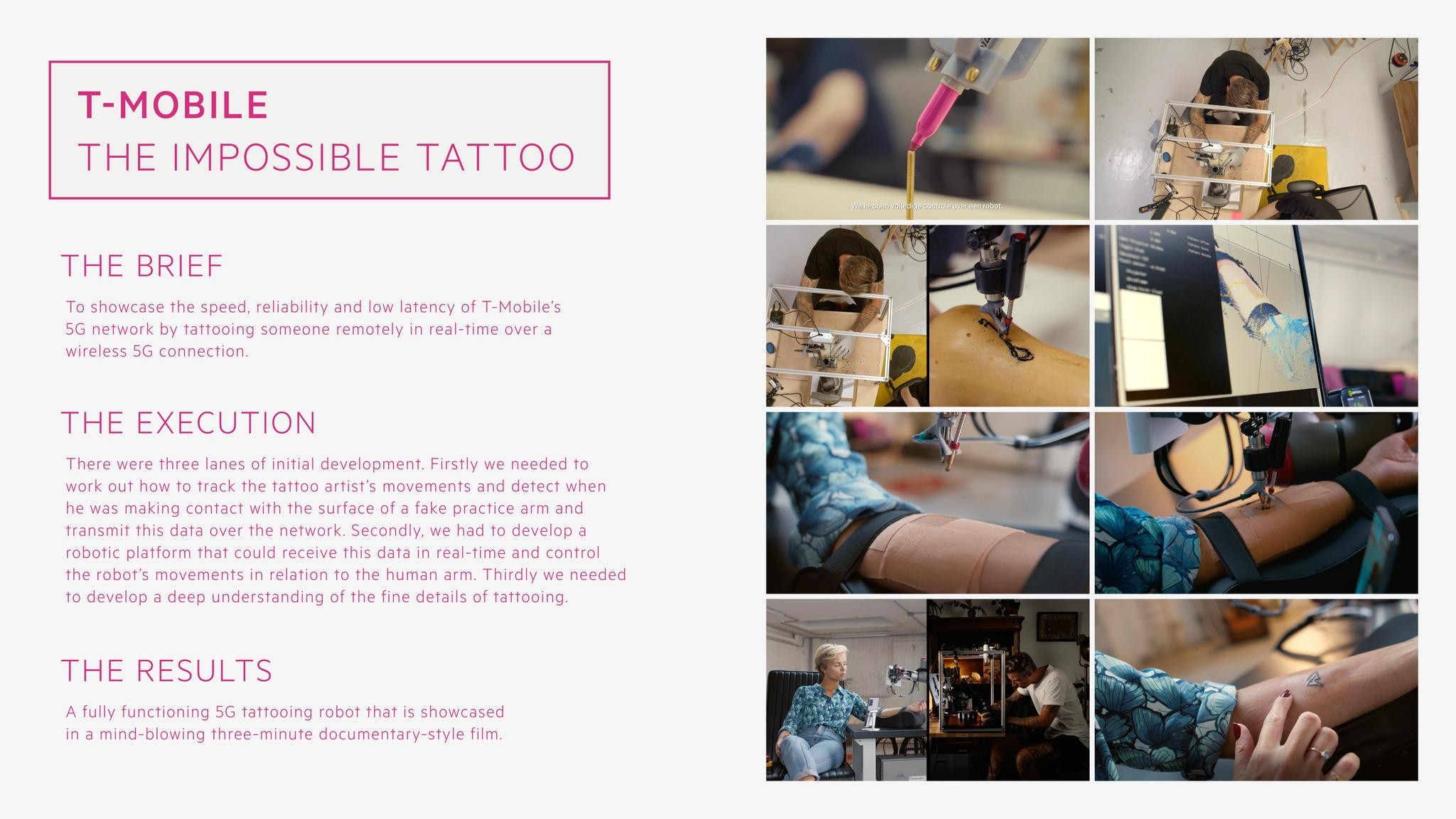 T-Mobile 'The Impossible Tattoo'