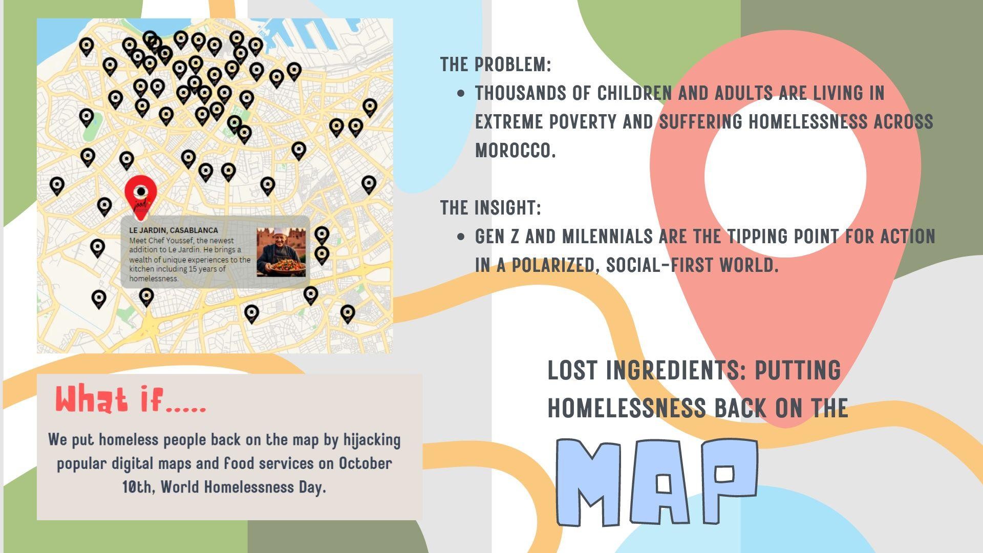 Lost Ingredients: Putting Homelessness on the Map