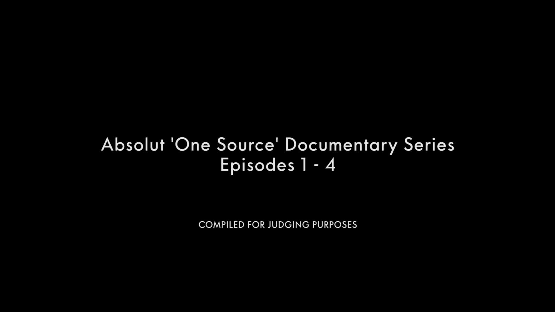 One Source: Music Video | Campaign | THE WORK