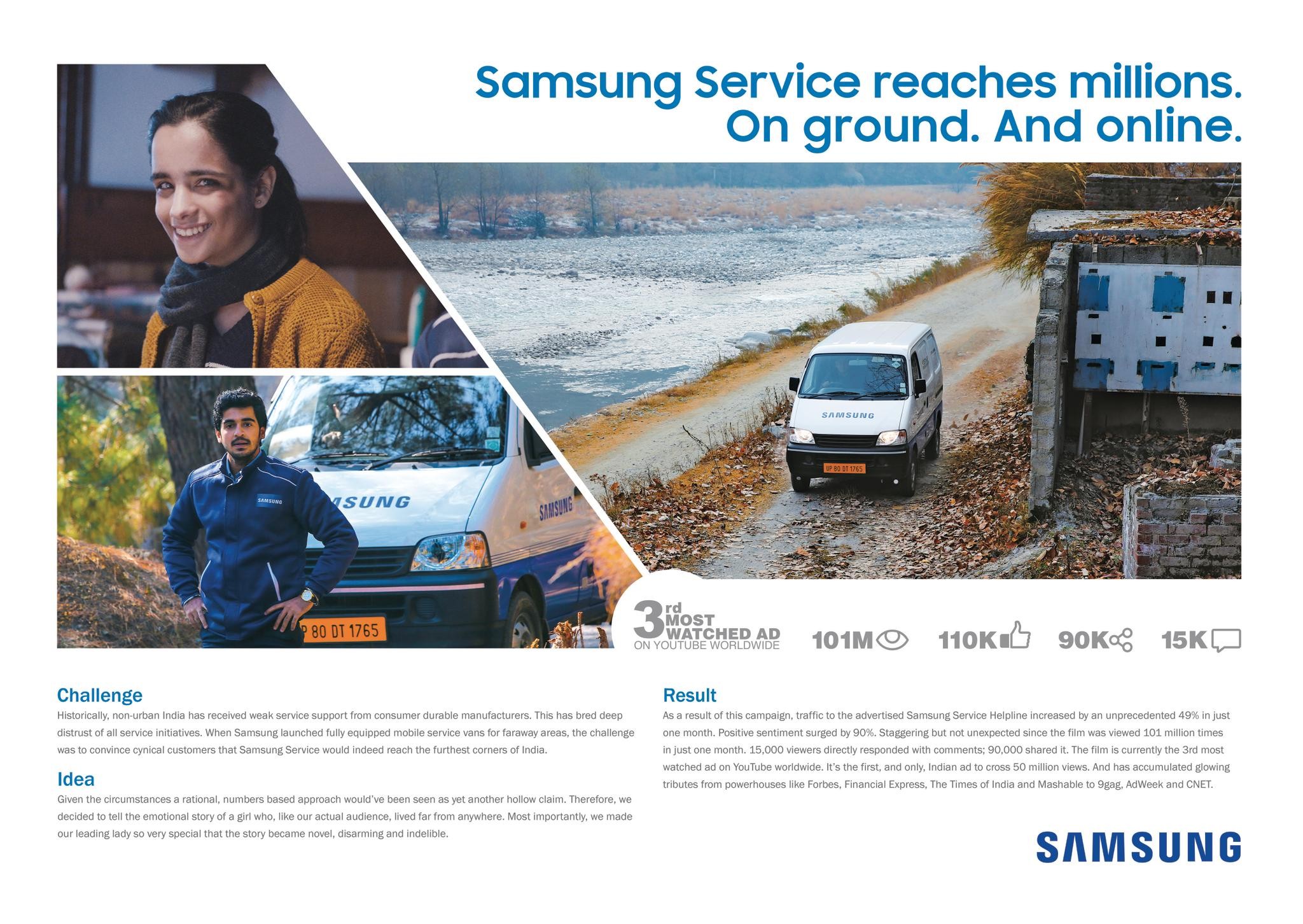 Samsung Service Van