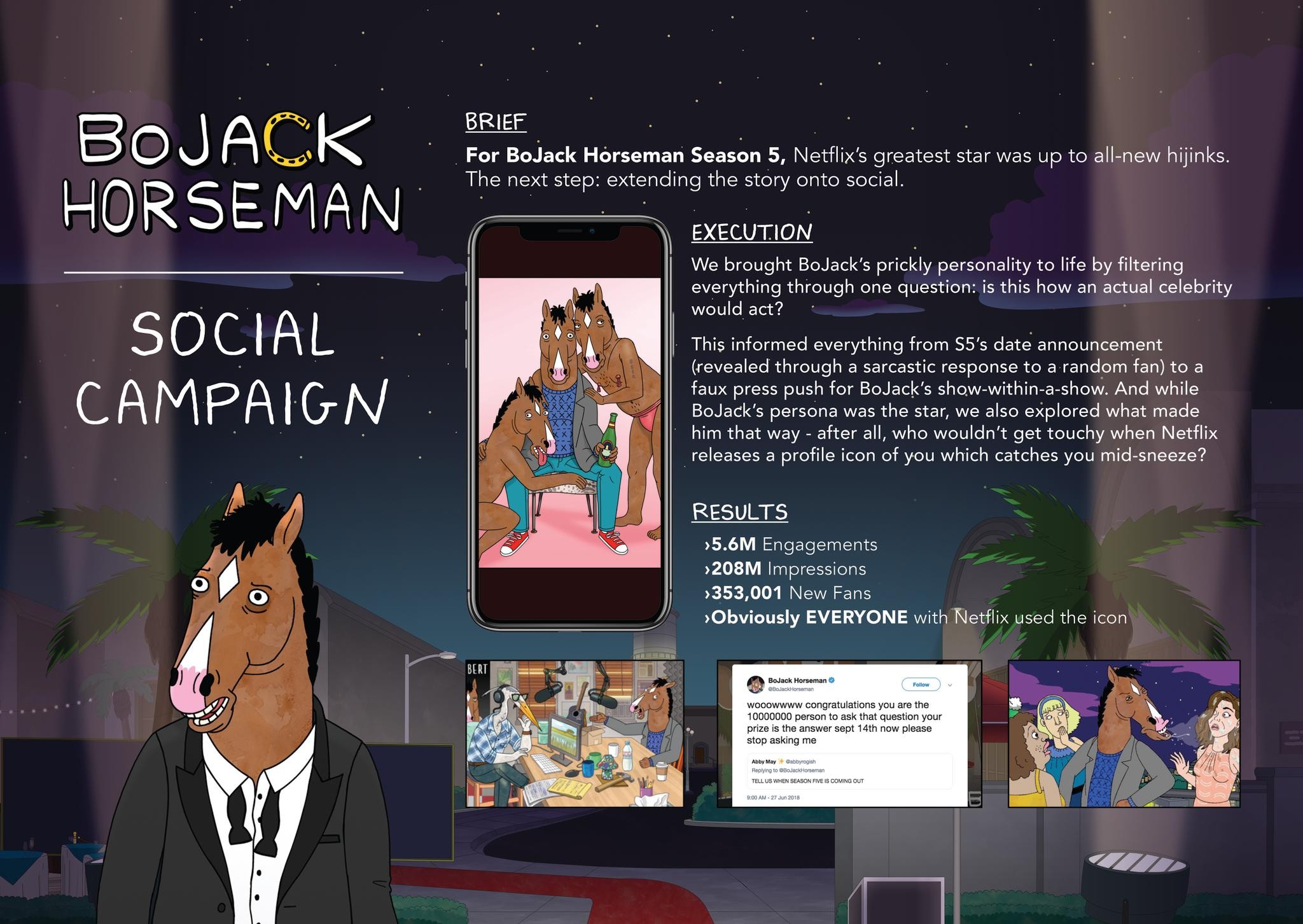 BoJack Horseman Social Campaign
