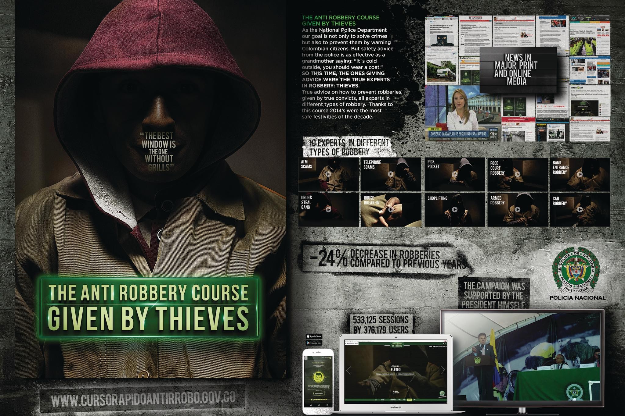 THE ANTI ROBBERY COURSE GIVEN BY THIEVES