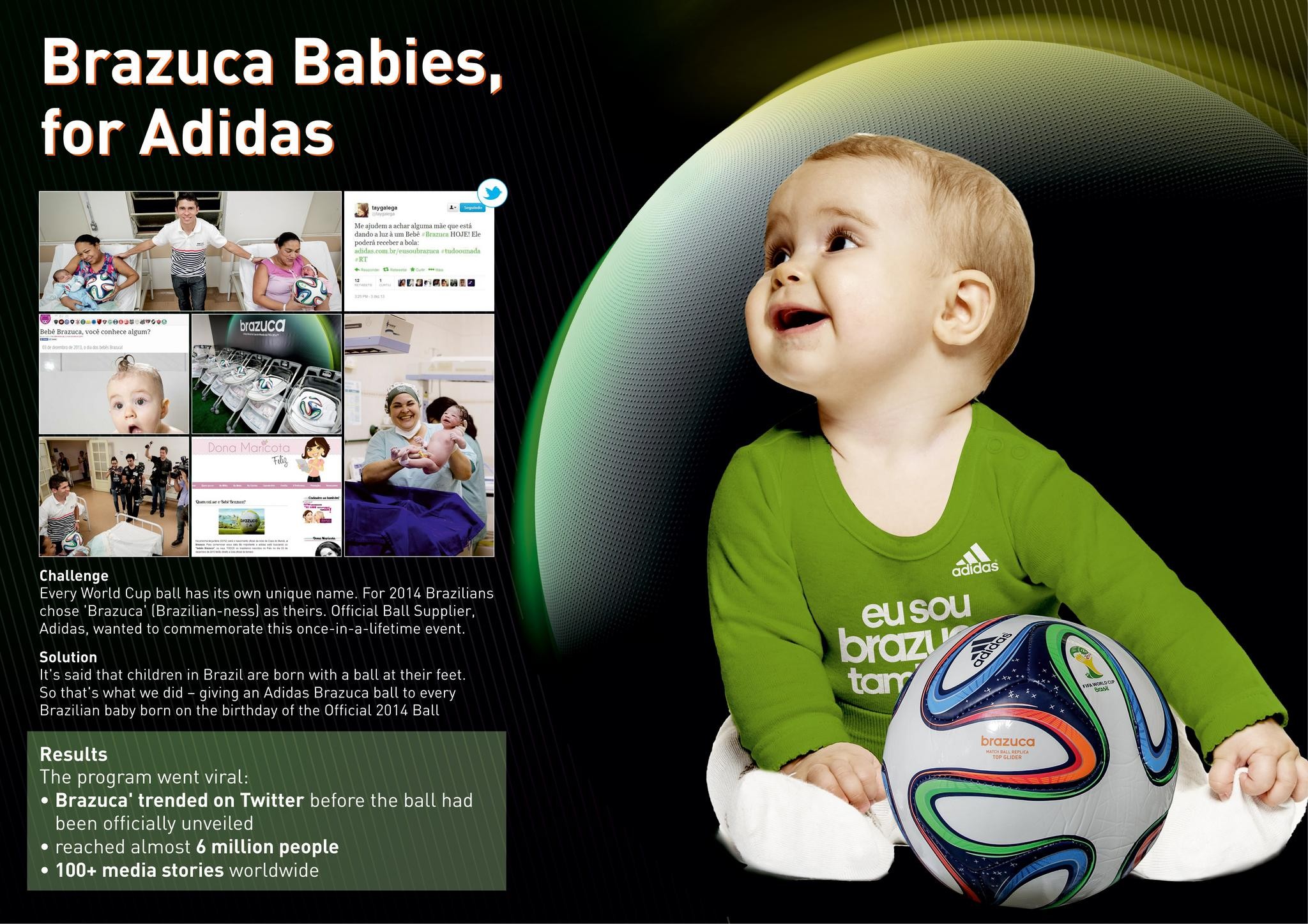 BRAZUCA BABIES, Campaign