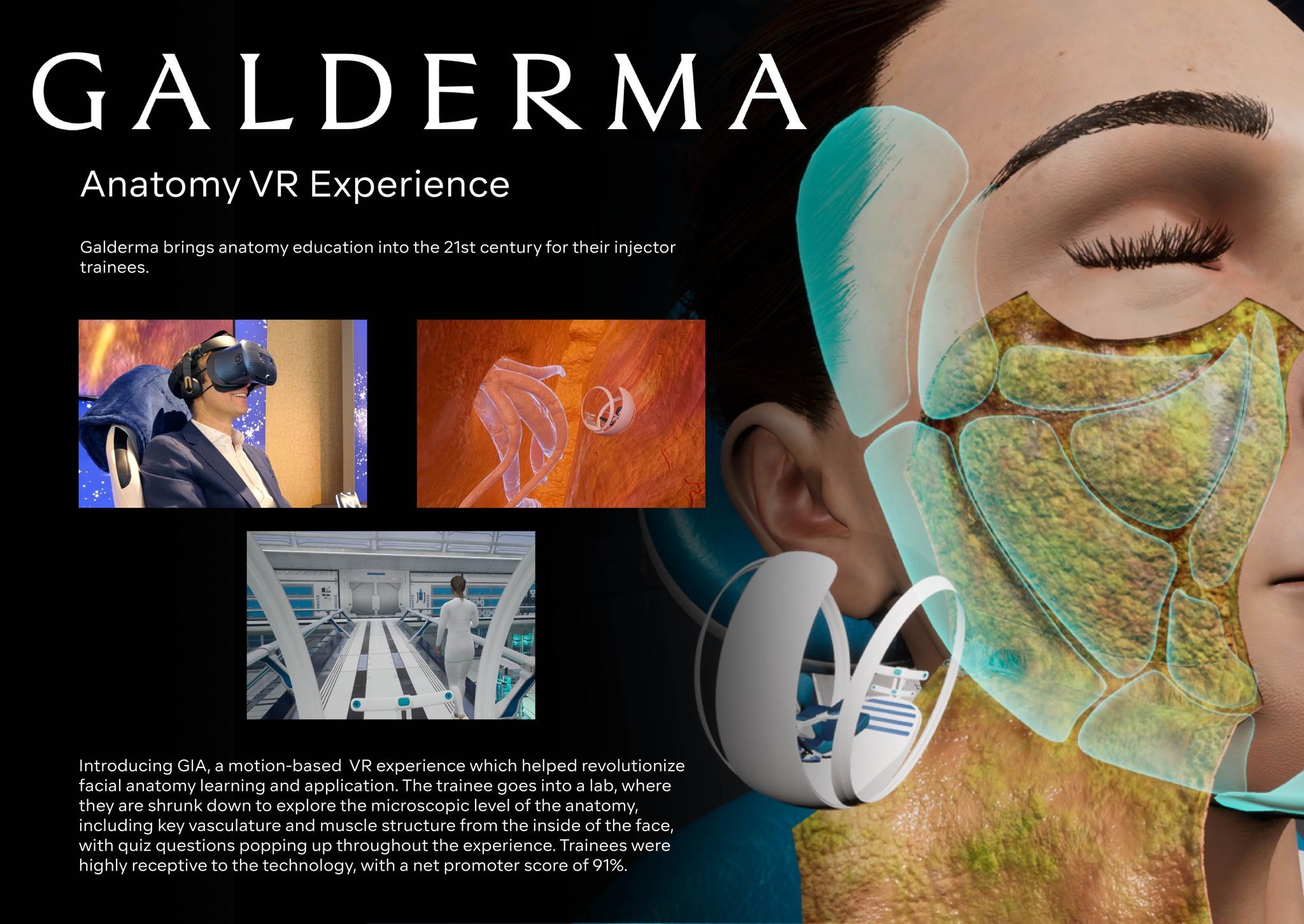 Galderma Anatomy VR