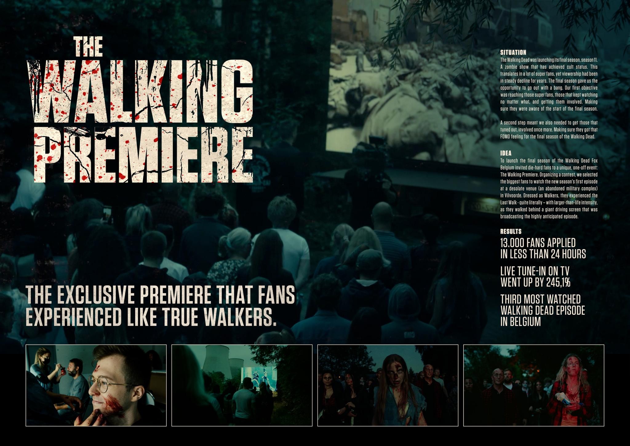 The Walking Premiere