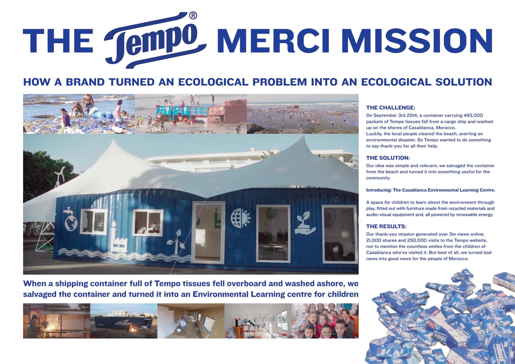 THE TEMPO MERCI MISSION | Campaign | THE WORK