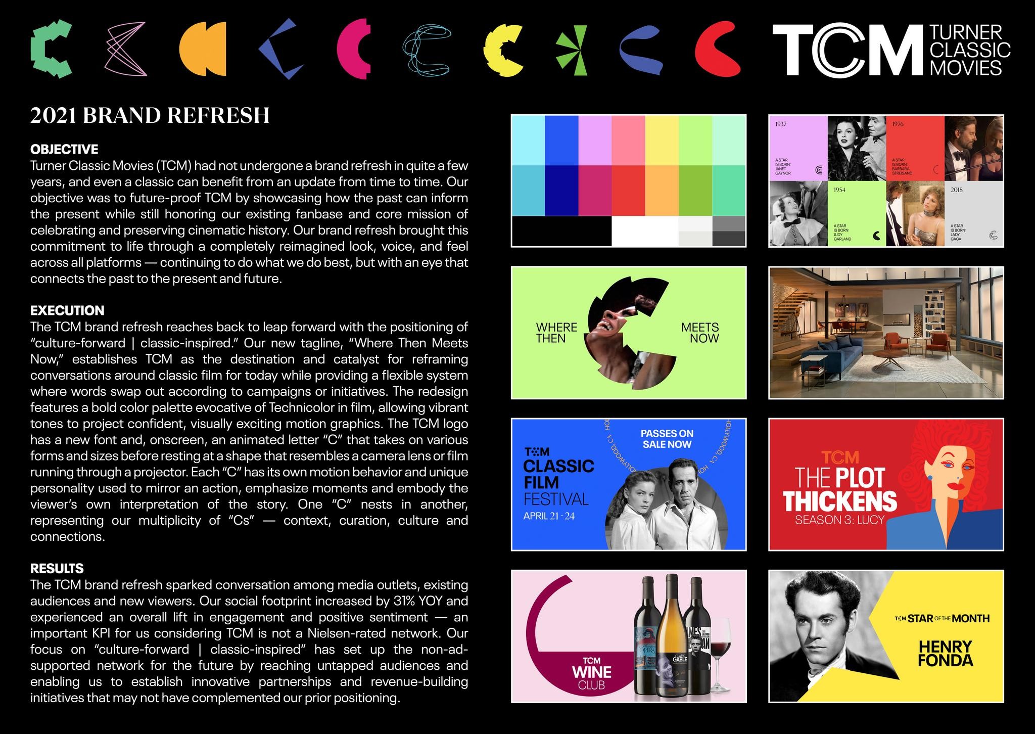 TCM Brand Refresh: Where Then Meets Now