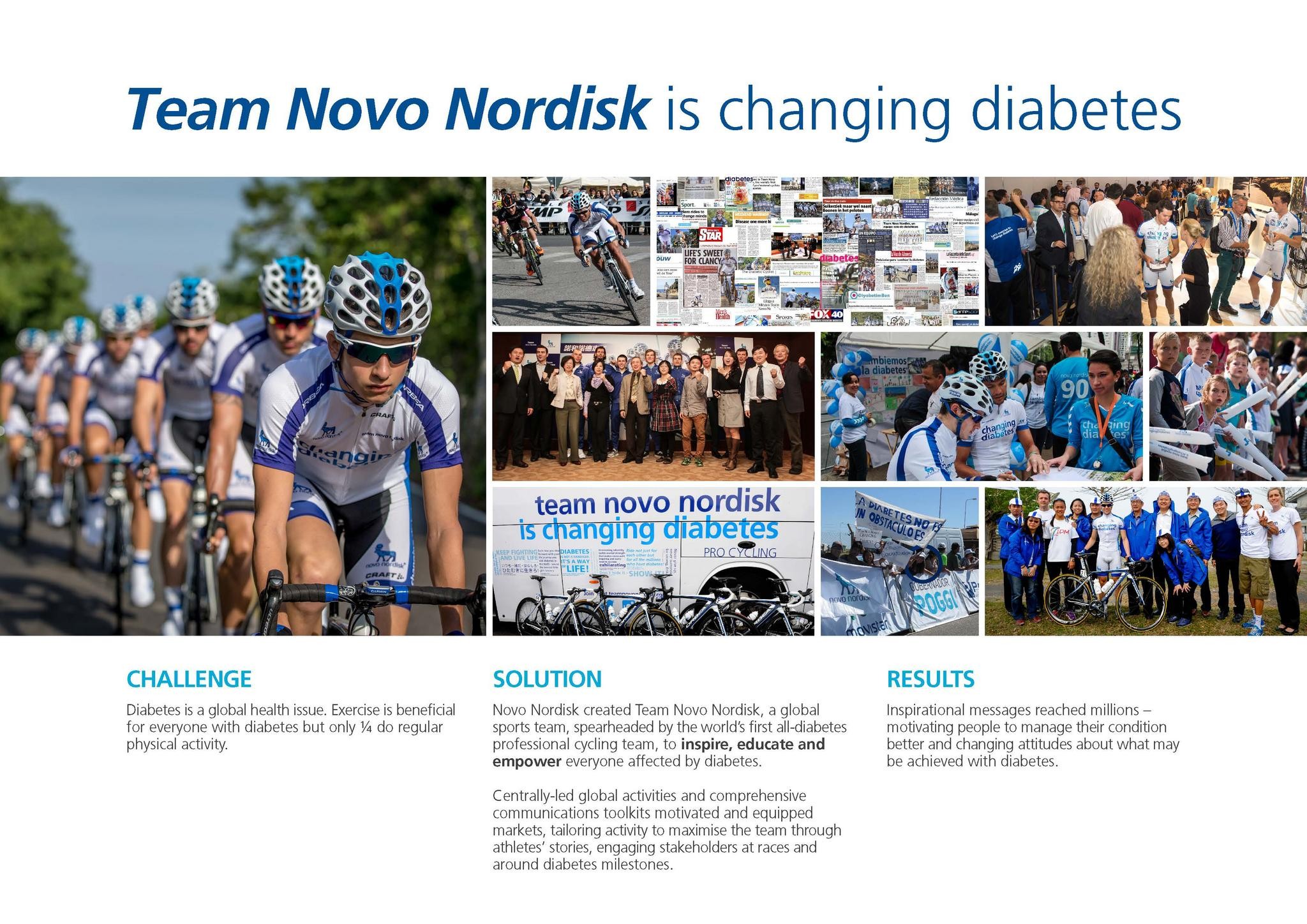 TEAM NOVO NORDISK IS CHANGING DIABETES