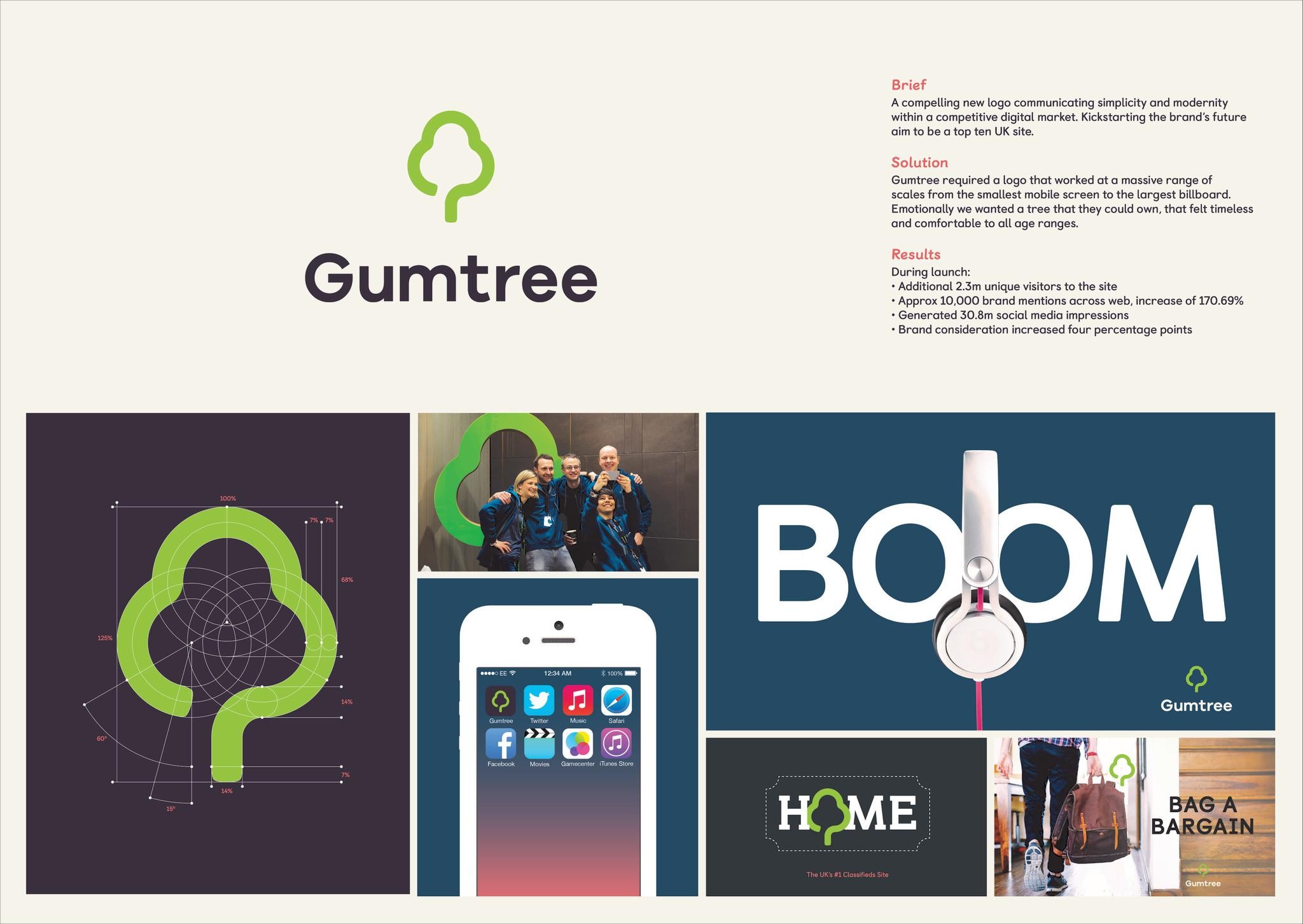 Gumtree Rebrand
