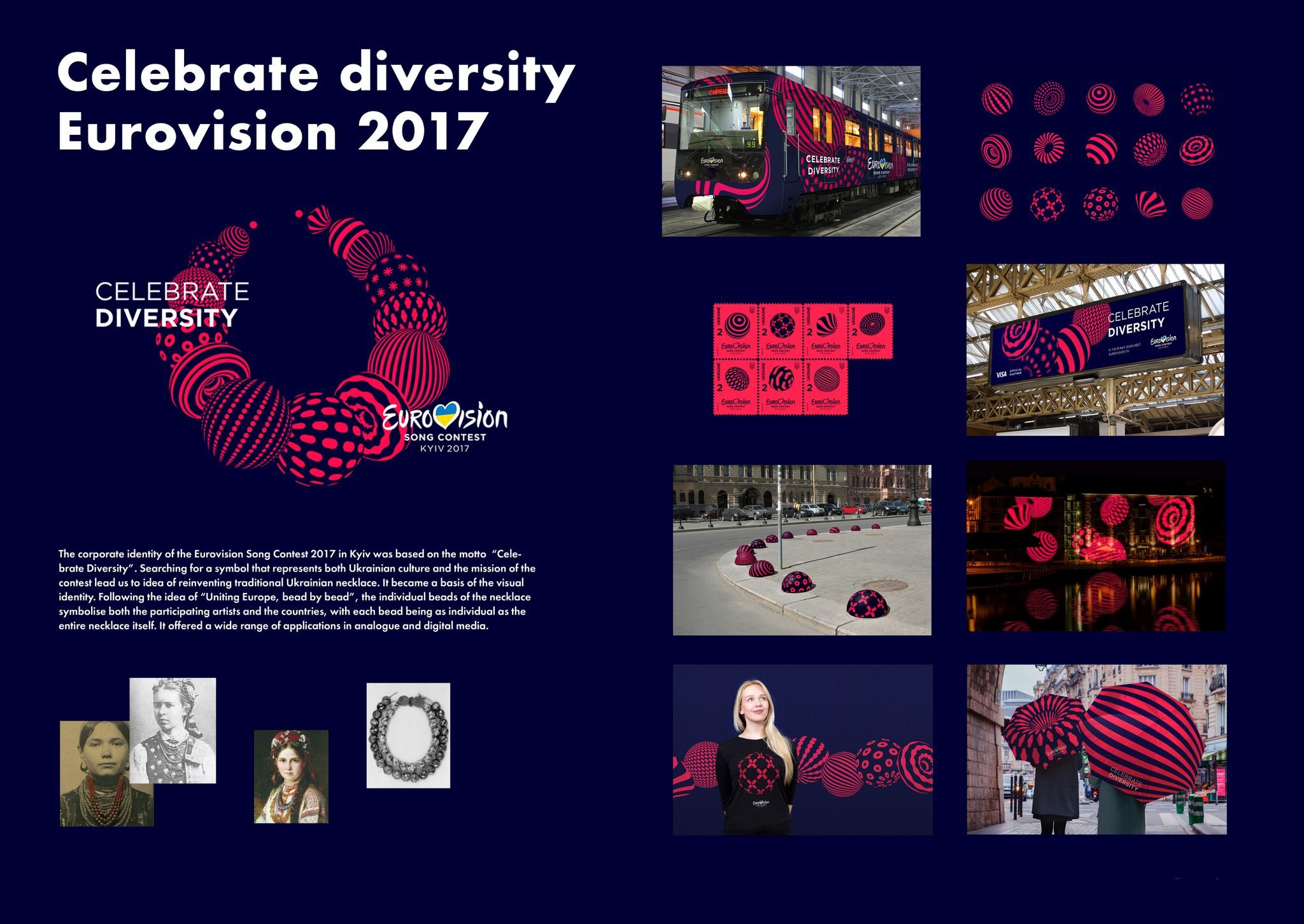 "Celebrate diversity" Eurovision 2017 