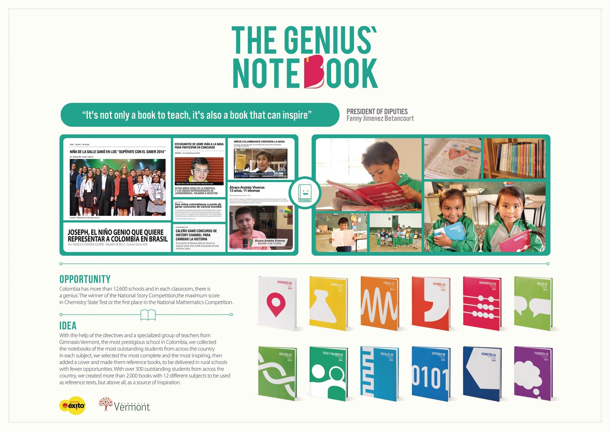 THE GENIUS' NOTEBOOK