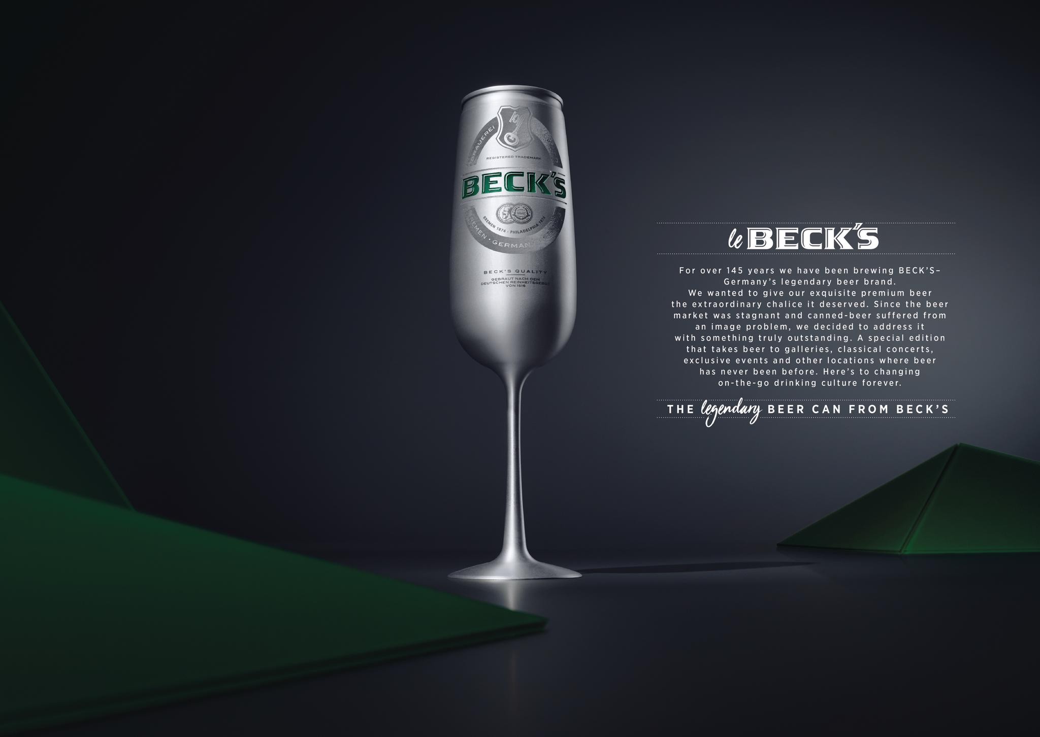 Le Beck's: The legendary beer can
