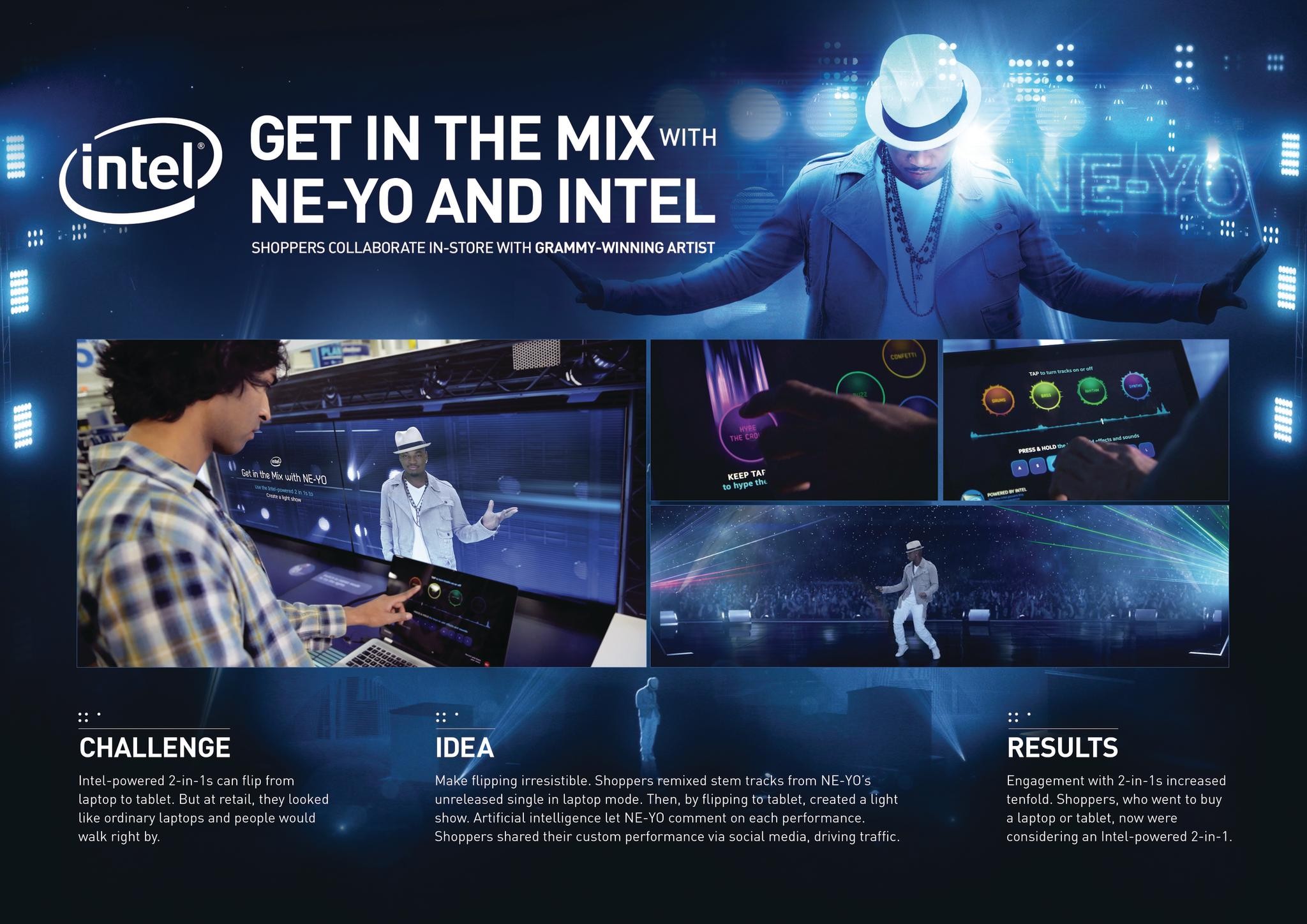 GET IN THE MIX WITH NE-YO: THE INTEL EXPERIENCE