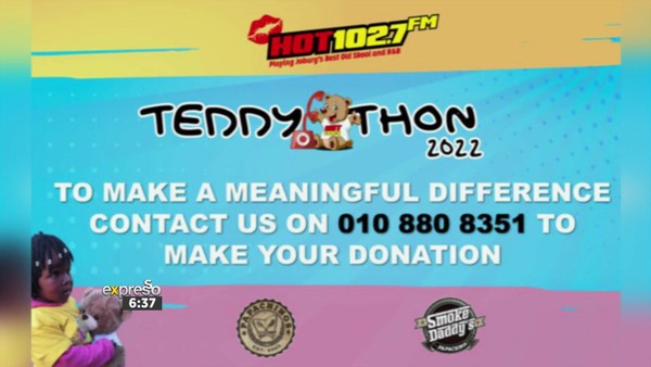 The Hot 102.7FM Teddython with Hot Cares