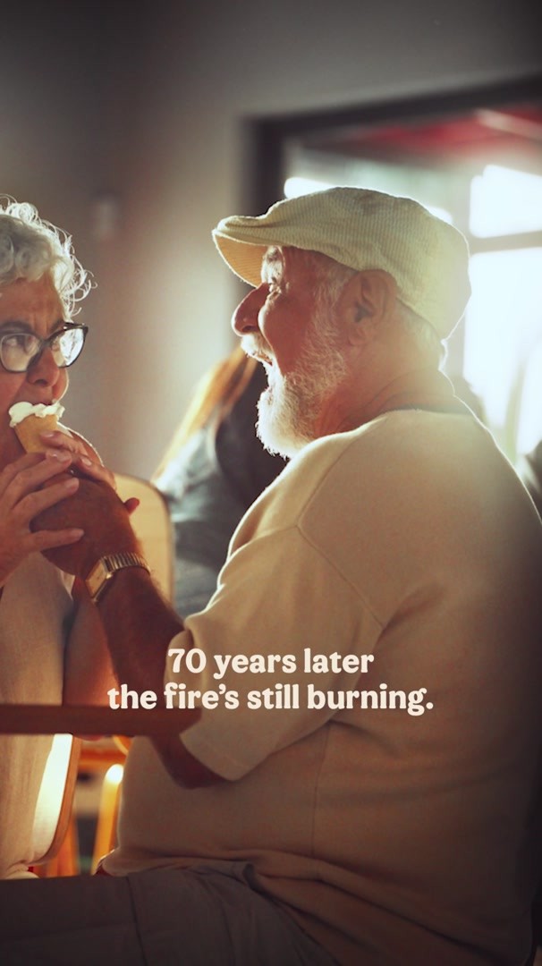70 years later the fire’s still burning.