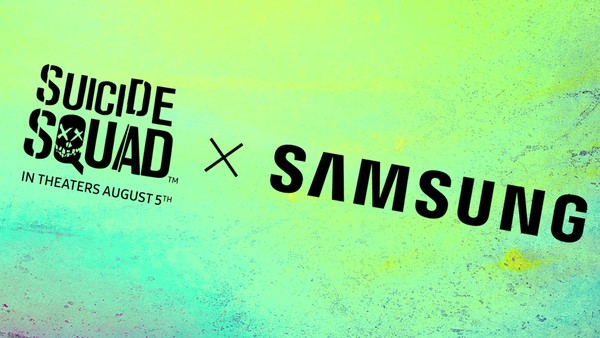 Samsung x Suicide Squad Partnership
