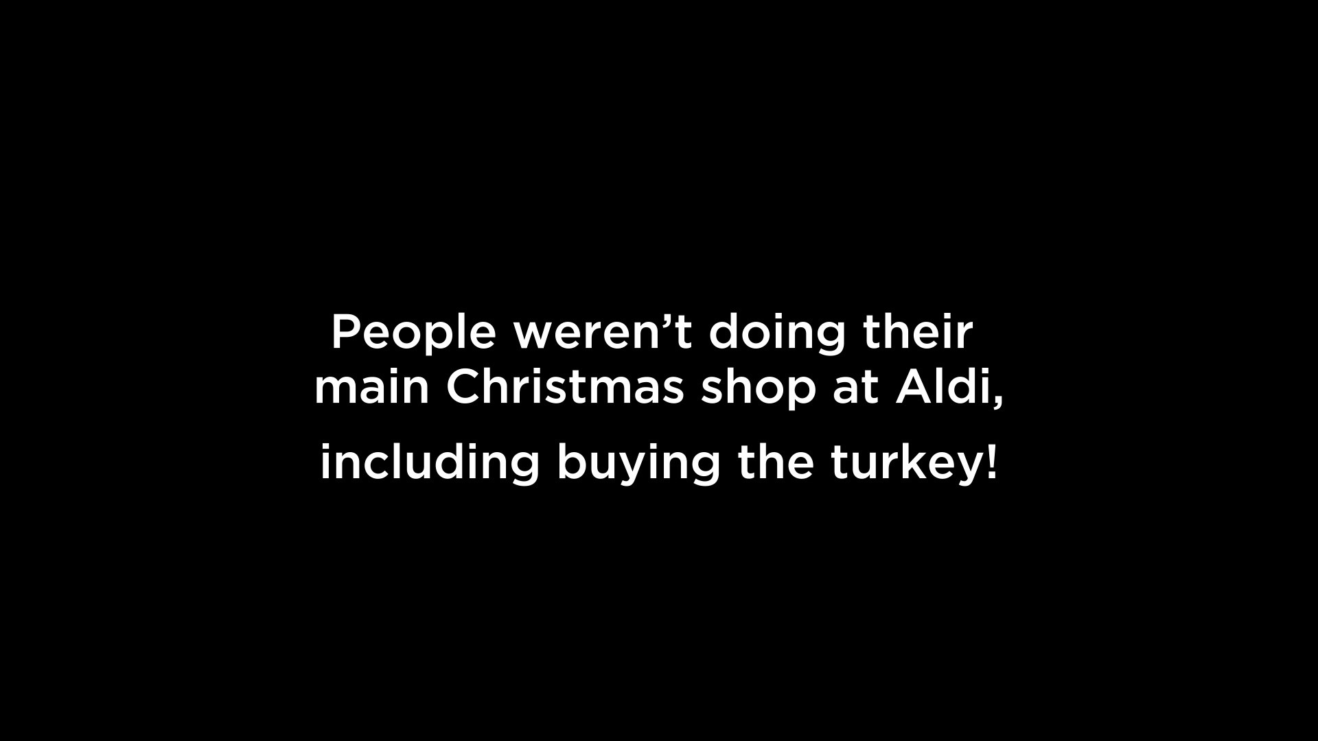How Aldi won at Christmas by getting Kevin to talk turkey