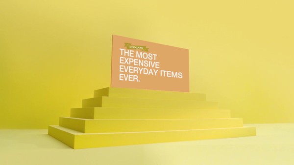 The most expensive everyday items ever